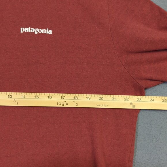 Patagonia T-Shirt Men's XL Red Responsibili-tee Regular Fit - Picture 4 of 15